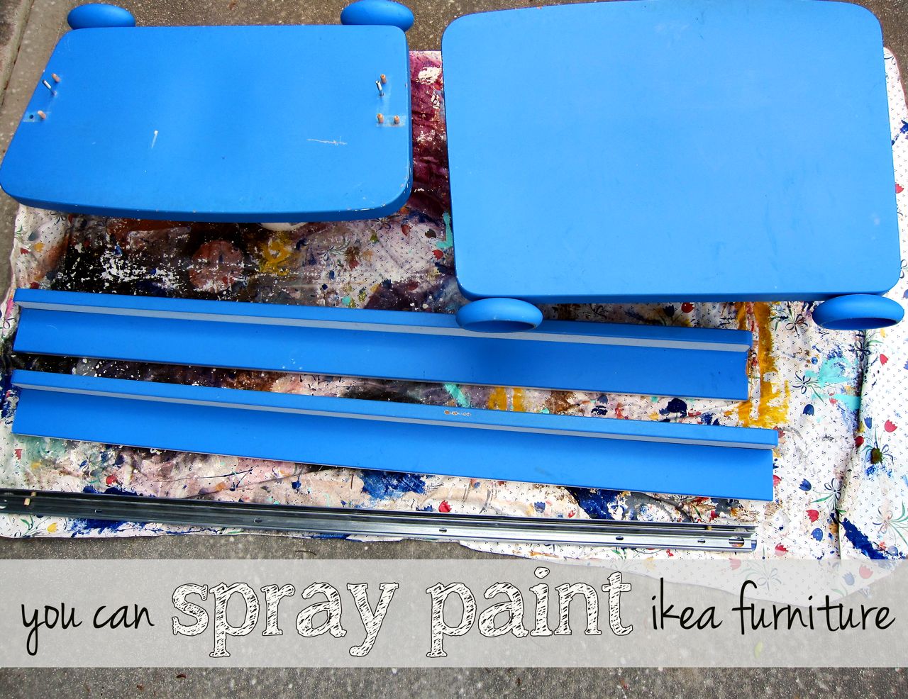 Spray Paint Ikea Furniture Spoonful Of Imagination