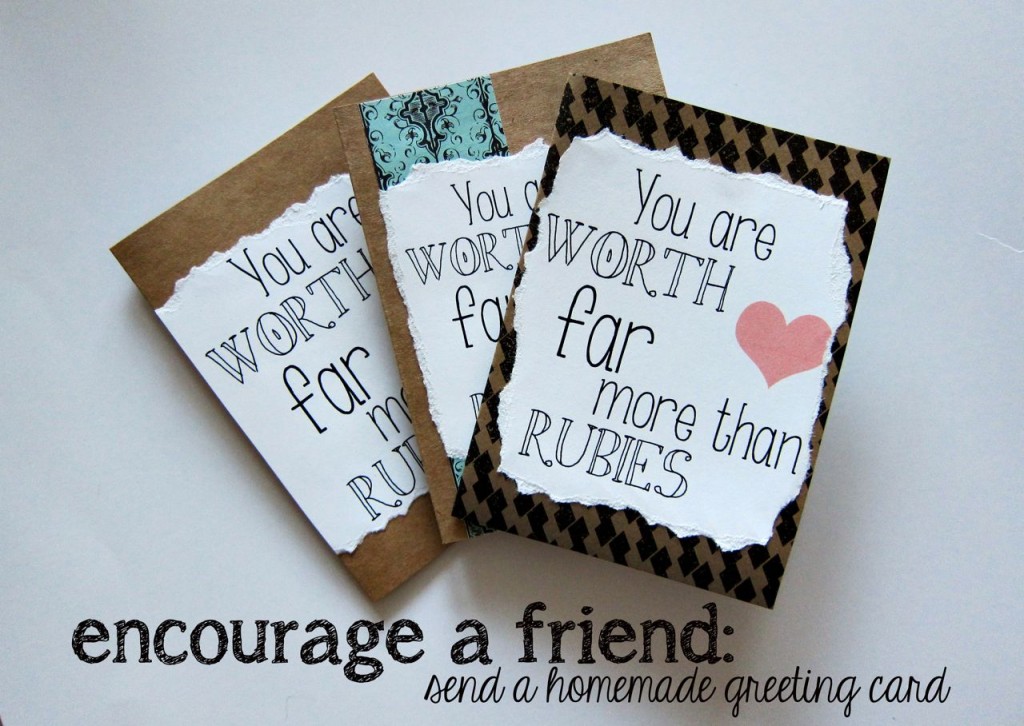 DIY Burlap Greeting Cards - Spoonful of Imagination