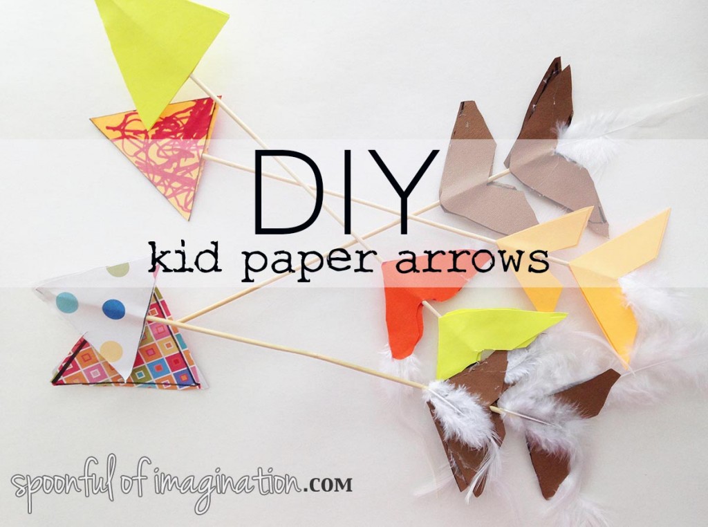 DIY Fabric Arrows - Spoonful of Imagination